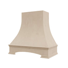 Load image into Gallery viewer, Hoodsly Curved Wood Hood with Arched Apron