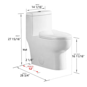 AUGUSTUS Small Toilet