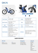 Load image into Gallery viewer, Electric Bike OKAI EB50 Ranger