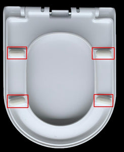 GALBA - Toilet Seat Cushion (Hard Seat)